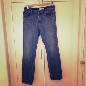 Loft Curvy Straight Jeans